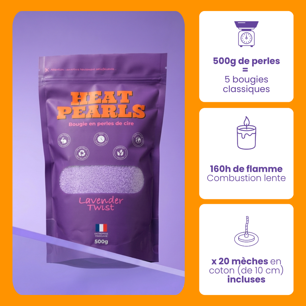 Perles de cire parfumées Heat Pearls